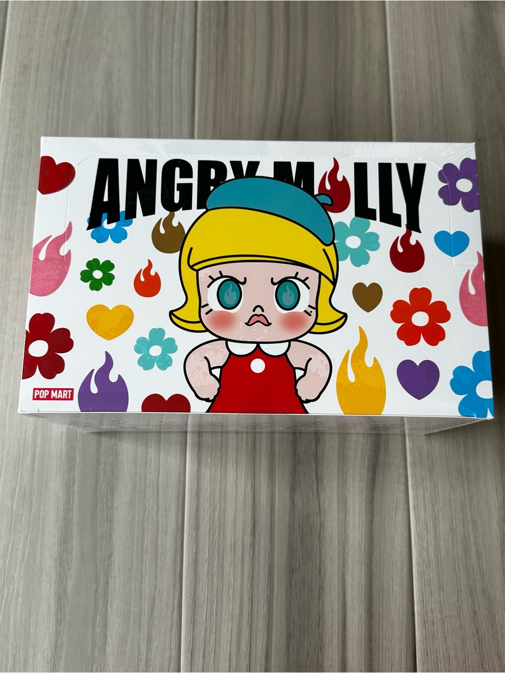 Pop Mart Angry Molly Full Case Plush Pendants